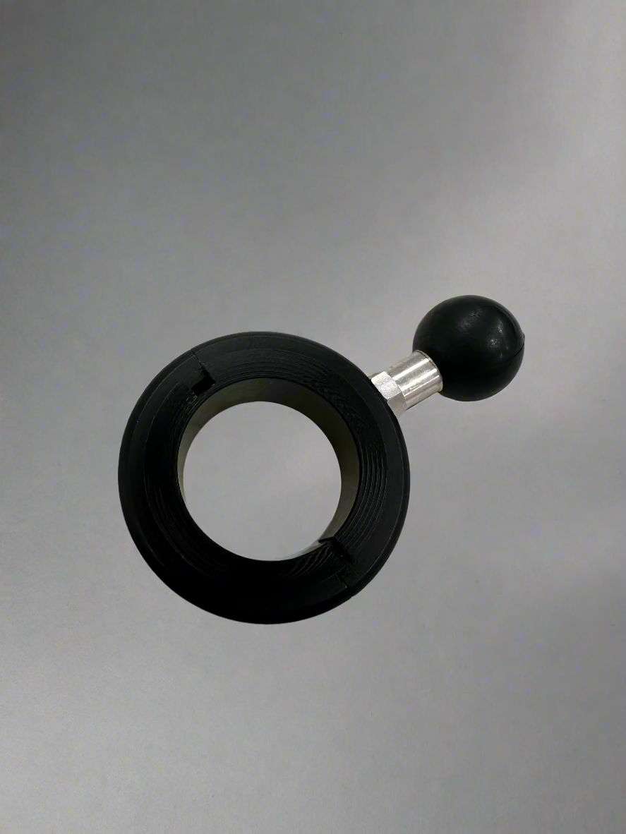 1.5" - 1.75"Bar mount with 1" Rubber Ball Shaft    (5-30917-1R)
