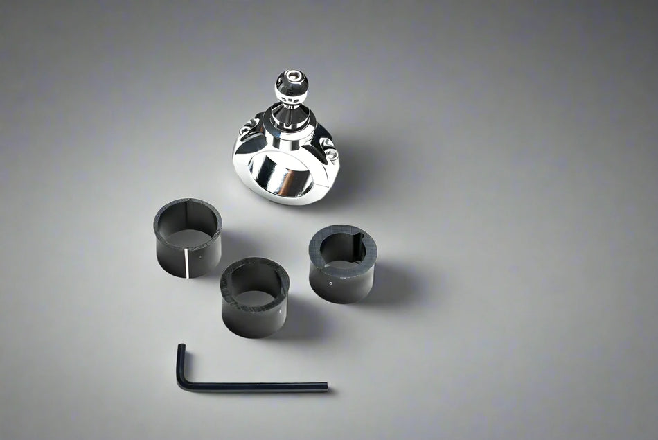 Chrome Handlebar Mount (5-30912C)